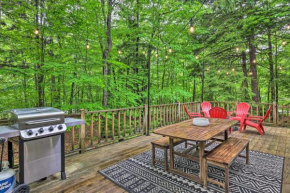 Relaxing Pocono Lake Home with Furnished Deck! Pocono Pines